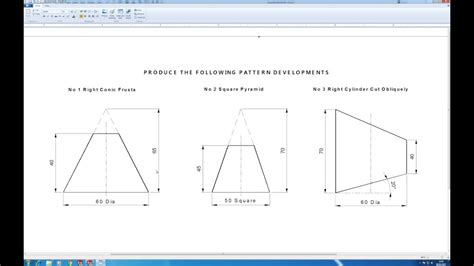 pyramid sheet metal|sheet metal pyramid pattern development.